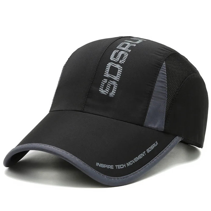 Gorra Béisbol Malla Fina Secado Rápido Transpirable | Deporte Viaje Escalada Unisex
