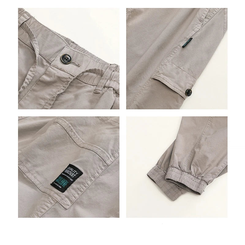 Jogger Cargo Hombre | Estilo Hip Hop | Algodón Elástico | Ticotrendy