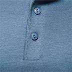 Camisa Henley Botones Algodón Hombre | Manga Larga Informal | Tallas XS-5XL | Tico Trendy