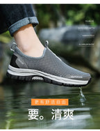 Mocasines Casuales Hombre | Malla Respirable Ligera Confort Estilo Tico | Talla Grande