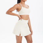 Conjunto Deportivo Yoga 2 Piezas | Ticotrendy Sujetador Shorts Mujer Estilo Fitness