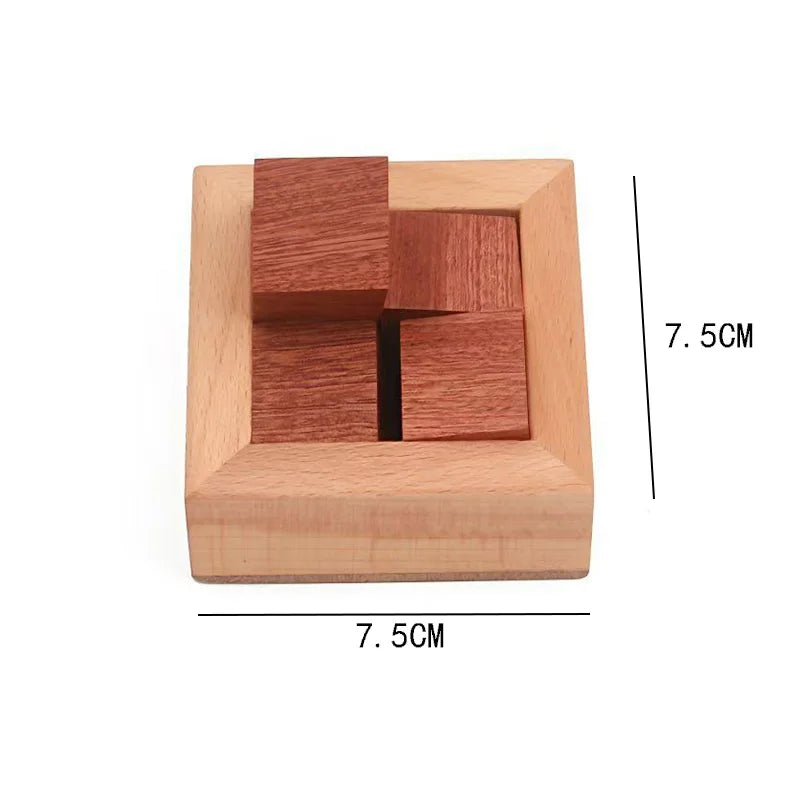 Rompecabezas IQ de Boutique, juegos de Fitness cerebral, rompecabezas para adultos y niños, juguetes educativos para la mente, regalos sorpresa, Idea creativa