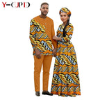Vestido Tutú Estampado Africano Pareja | Ideal Boda | Tallas S-6XL | Tico Trendy