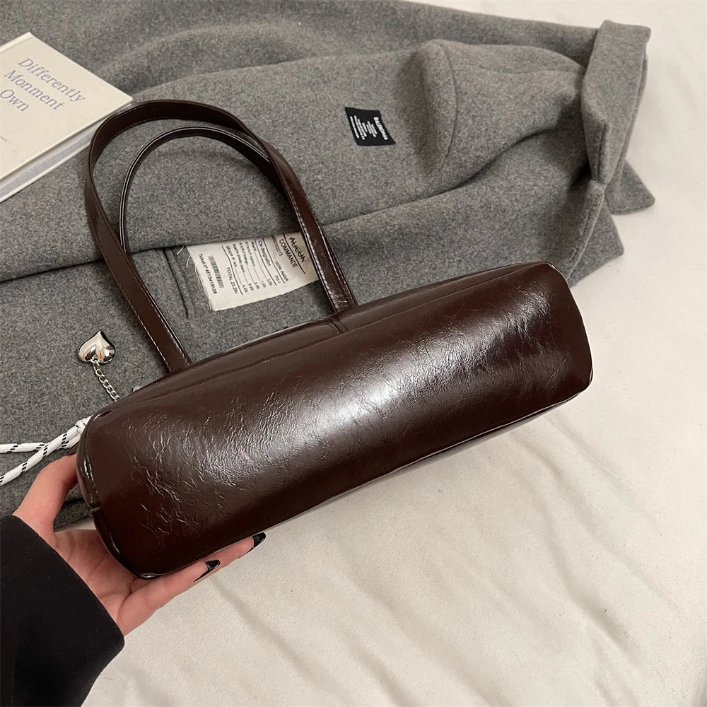 Bolso Hombro Diseño Hebilla Cinturón Lujo | Moda Versátil Tendencia Costa Rica