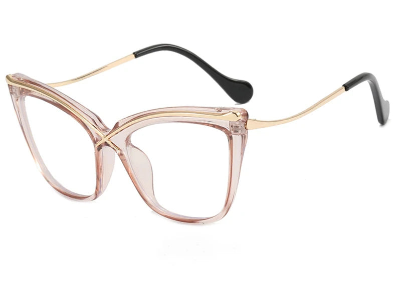 Gafas de Ojo de Gato Contra Luz Azul Elegancia de Tendencia Tico