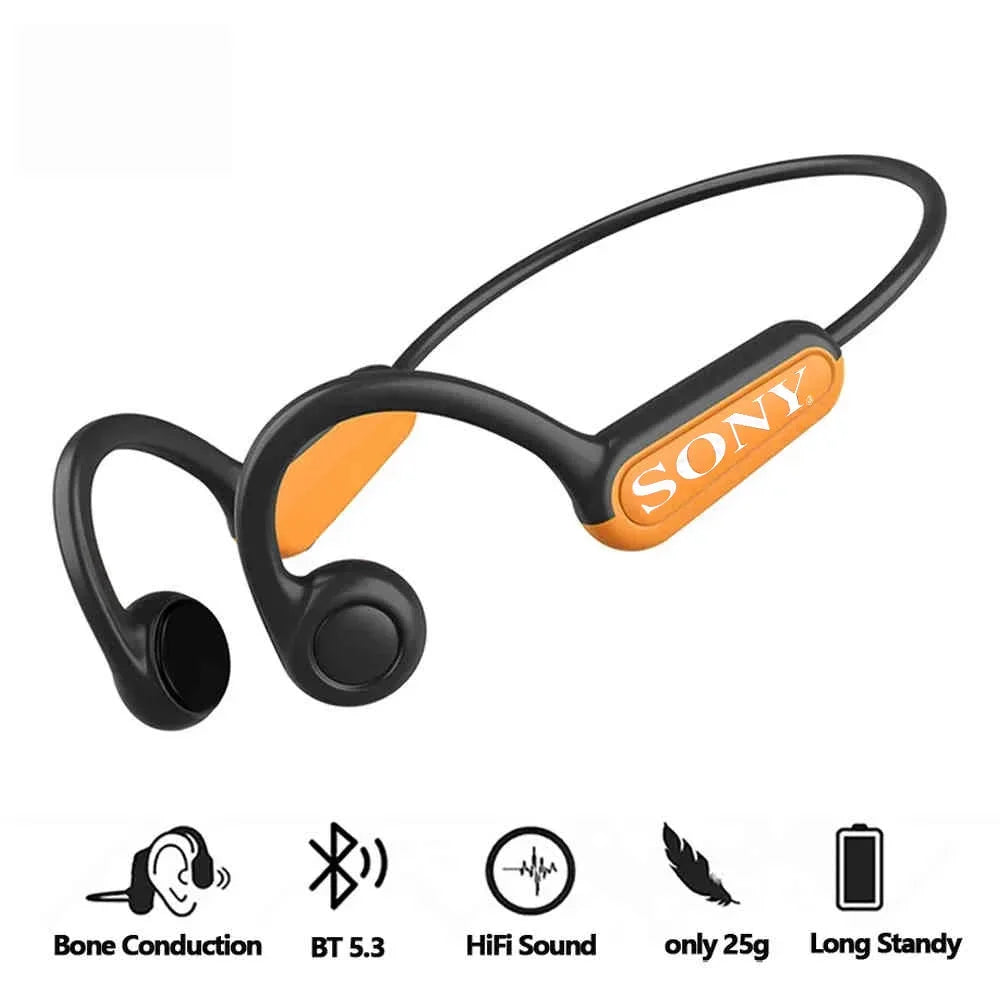 Auriculares SONY Conducción Ósea | Bluetooth 5.3 | Micrófono y Gancho para Oreja | Deportivos