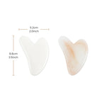 Rodillo y Gua Sha de Resina Natural para Masaje Facial y Corporal