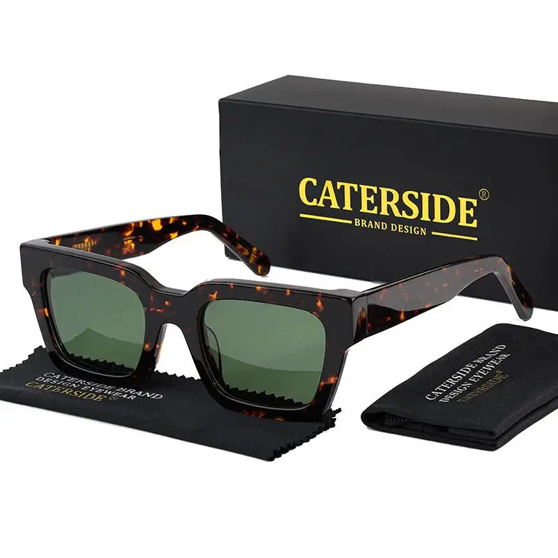 Gafas de Sol Polarizadas CATERSIDE | Cuadradas Minimalistas | Unisex