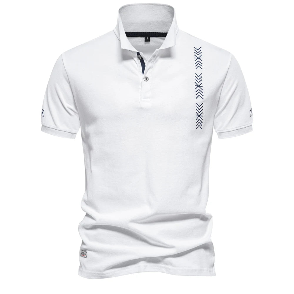 Polo Bordado Manga Corta Hombre | Algodón Verano | Tallas S-XXL | Tico Trendy