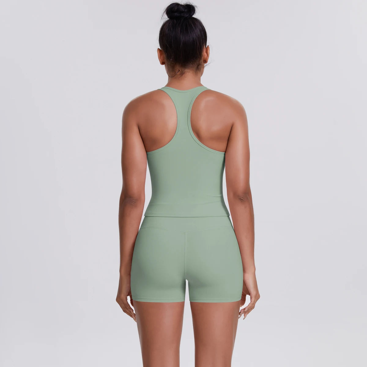 Conjunto Deportivo Mujer 2 Piezas | Sujetador Y Mallas Cintura Alta | Gym Yoga