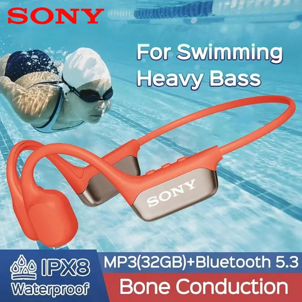 Auriculares Inalámbricos Sony | Conducción Ósea | 32GB | A Prueba de Agua