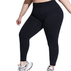 Pantalones de Yoga para Mujer | Tallas Grandes Sin Costuras | Secado Rápido Push-Up | Tico Trendy