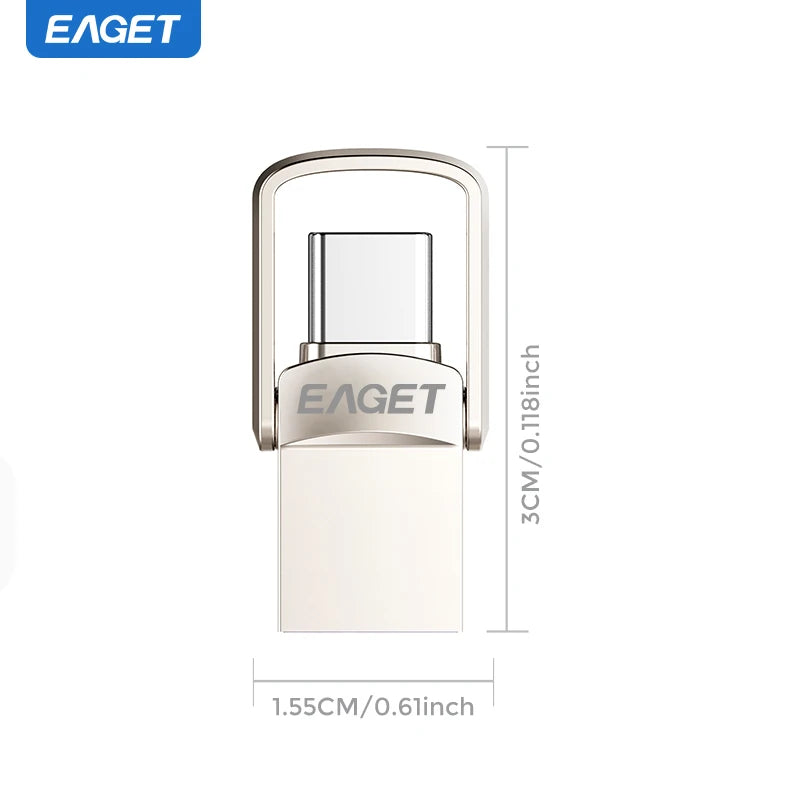 Memoria USB Dual Tipo C y USB A | Ultra Mini Portátil | Ticotrendy