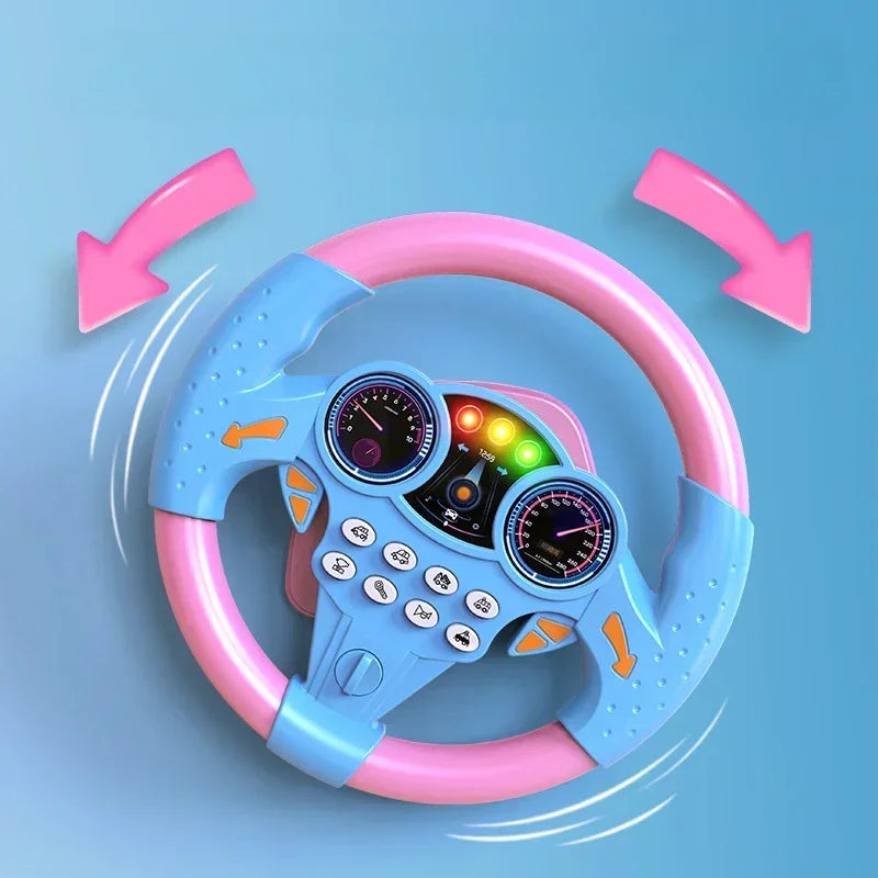Volante De Juguete Simulador | Sonidos Y Luces | Regalo Infantil | Ticotrendy