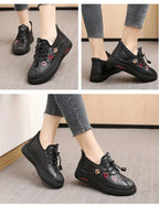 Zapatillas De Invierno Para Mamá | Mocasines Tipo Oxford Felpa Calidad