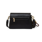 Marca LAORENTOU, bolso cruzado de cuero genuino para mujer, bolso femenino con correa ajustable para el hombro para Otoño e Invierno 2025