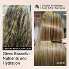 Mascarilla para el cuidado del cabello con queratina y colágeno, tratamiento para el cabello seco y dañado, revitaliza el cabello, alisado, suave, hidratación, productos para el cuidado
