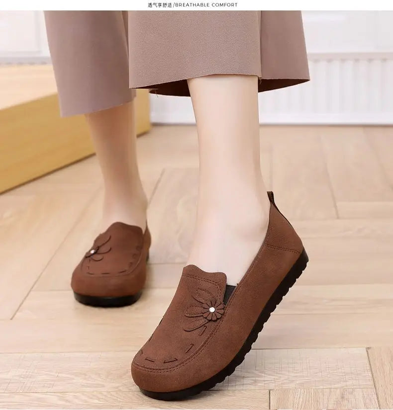 Mocasines sin Cordones | Felpa Sintética | Suela Blanda Antideslizante | Primavera 2025