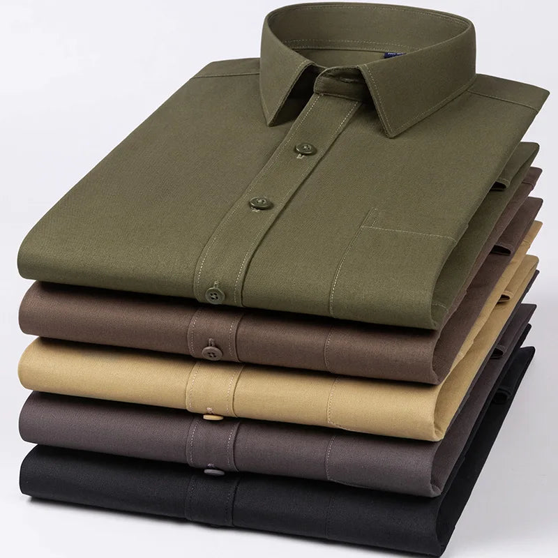 Camisa  Algodón | Smart Casual | Ajuste Regular | Bolsillo | Vintage | Ticotrendy