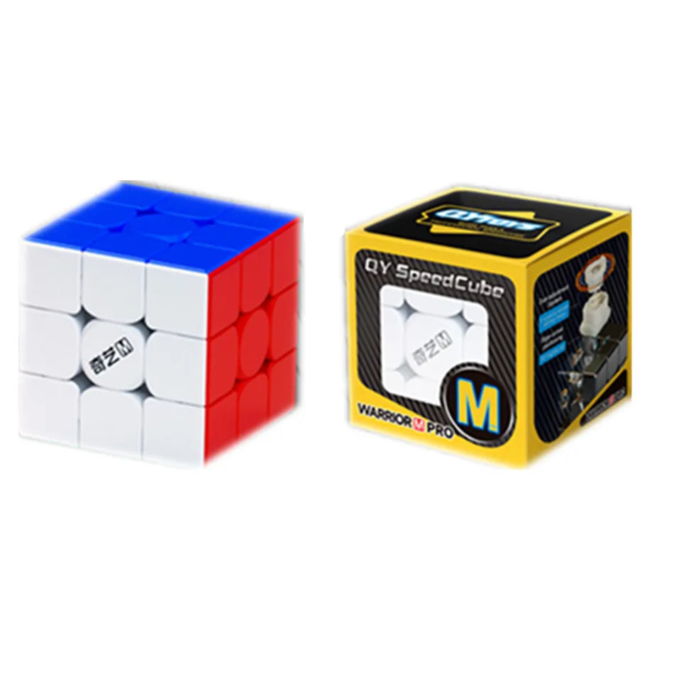 Cubo mágico Qiyi 2x2 3x3 4x4 5x5 6x6 pegatinas negras rompecabezas educativo Cubo mágico juguetes para niños regalo juguete Cubo mágico