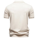 Polo Sedoso Transpirable Hombre | Estilo Elegante Fresco | Tallas S-XXL | Tico Trendy