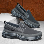 Mocasines Lona Hombre 2025 ∣ Sin Cordones ∣ Suela Gruesa Ligera