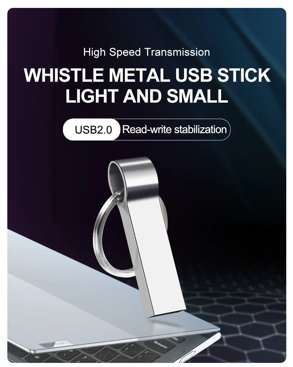 Memoria USB Mini Metal | Llavero USB 2.0 | Regalo Creativo | Ticotrendy