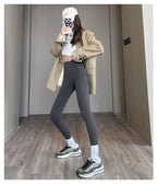 Mallas Piel Tiburón Estampado | Lana Cálida Levantador Glúteos | Sin Costuras Cintura Alta OI | Ticotrendy