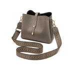 LAORENTOU Bolso cruzado de cuero de vaca para mujer, bolso de hombro informal a la moda, regalo de Festival para esposa, mamá