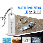 Memoria USB 3.0 Tipo Disco Flash | Carcasa Metal Resistente | Ticotrendy Costa Rica