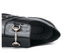 Zapatos Hombre Charol Elegantes Punta Puntiaguda Boda Sin Cordones | Diseño Liso