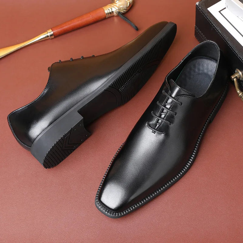 Zapatos Formales para Hombre 2026 | Primavera Otoño con Cordones | Zapatos de Boda y Negocios | Tico Trendy