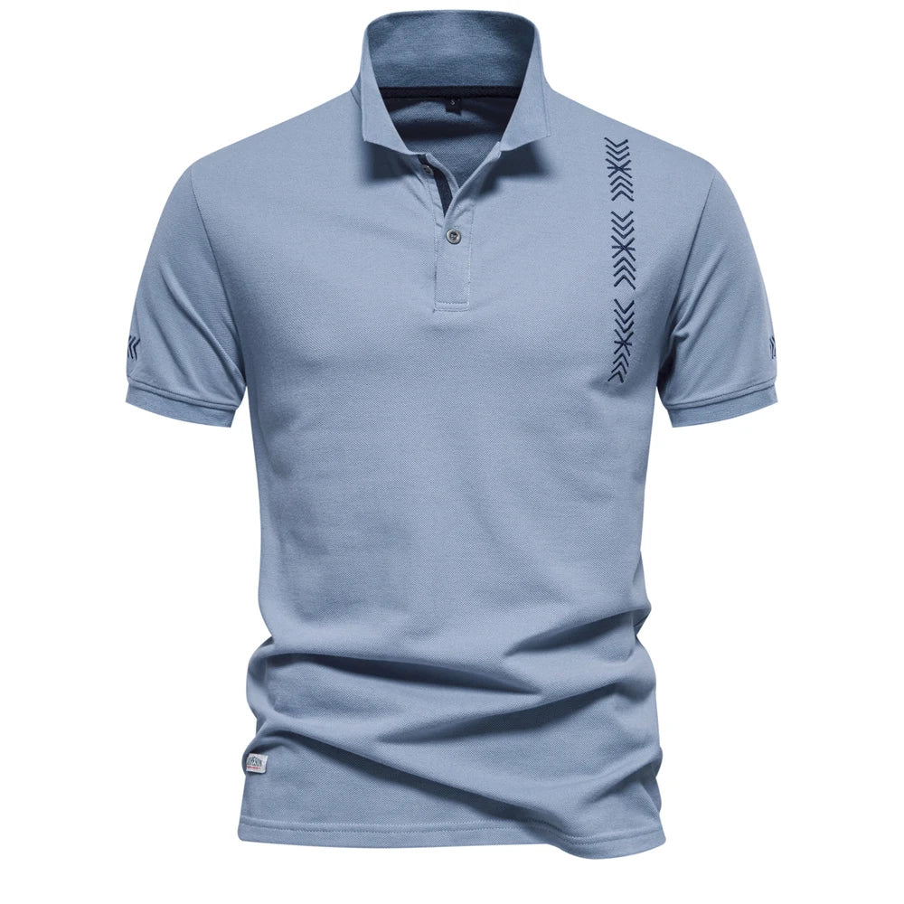 Polo Bordado Manga Corta Hombre | Algodón Verano | Tallas S-XXL | Tico Trendy