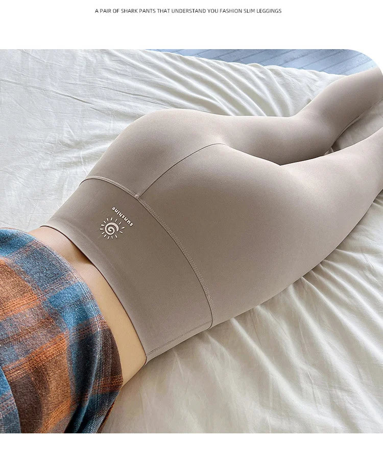 Leggings Piel Tiburón Estampado | Multicolor Cintura Alta | Elástico Mallas Deportivas | Ticotrendy