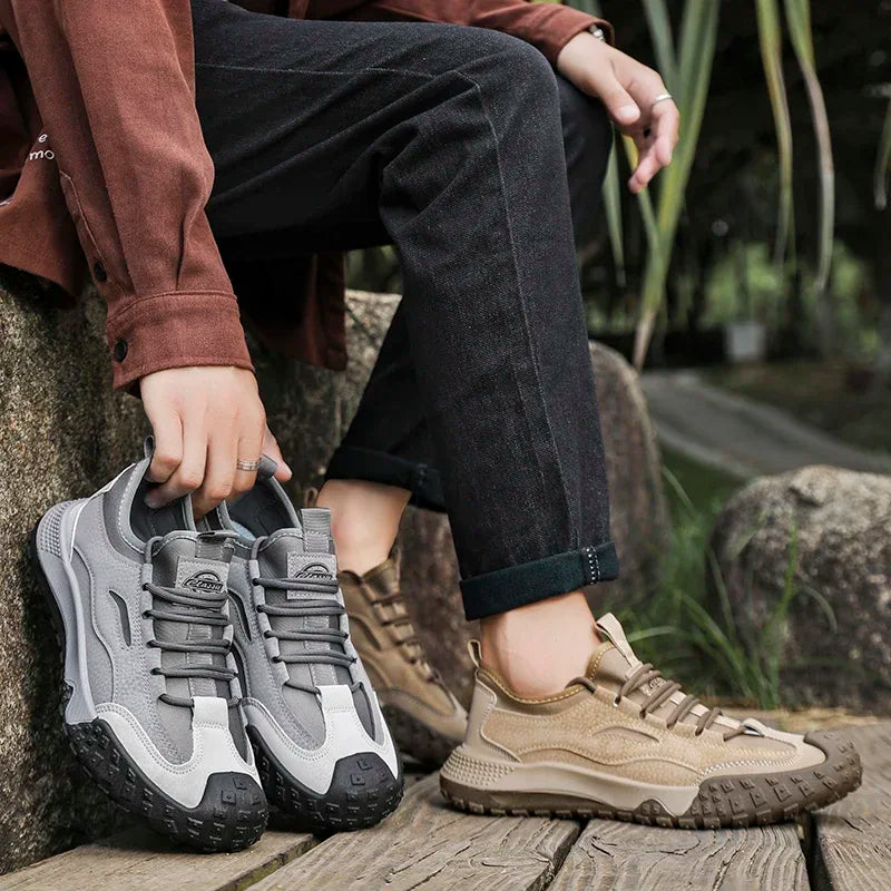 Zapatos de Malla para Hombre | Suela de Goma y Multiusos | Running y Senderismo | Ticotrendy