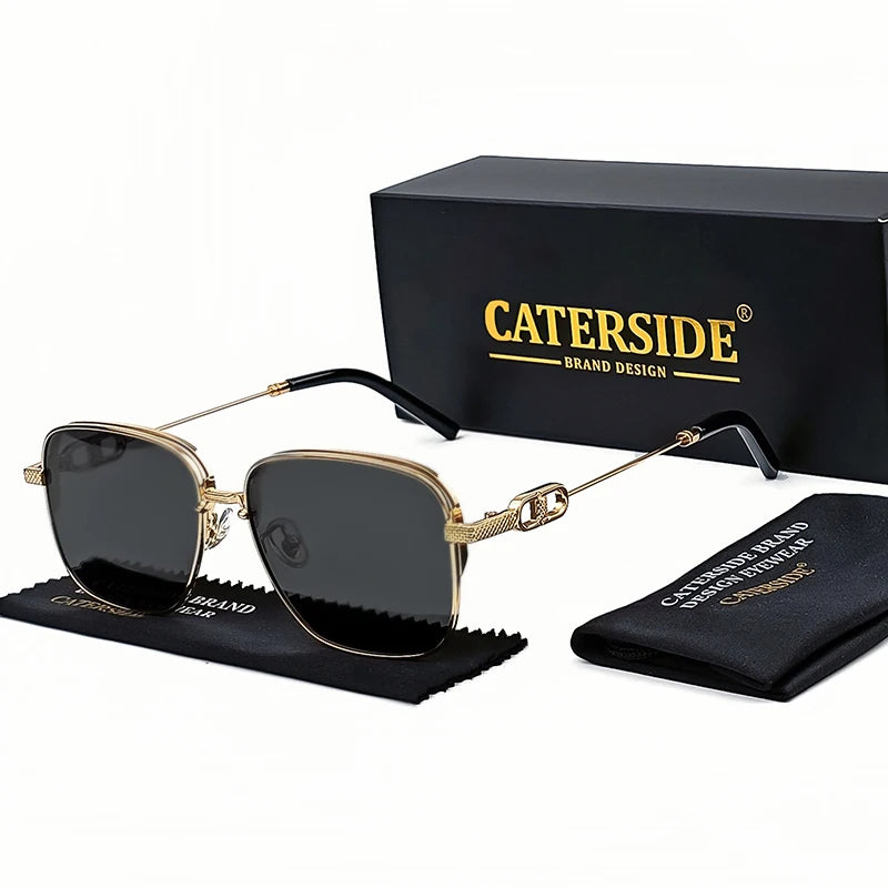 Gafas de Sol Cuadradas Caterside | Estilo Piloto | Polarizadas y UV400