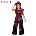 Pelele Ankara Manga Volantes Bebé | Con Pajarita | Tallas XS-XXL | Tico Trendy