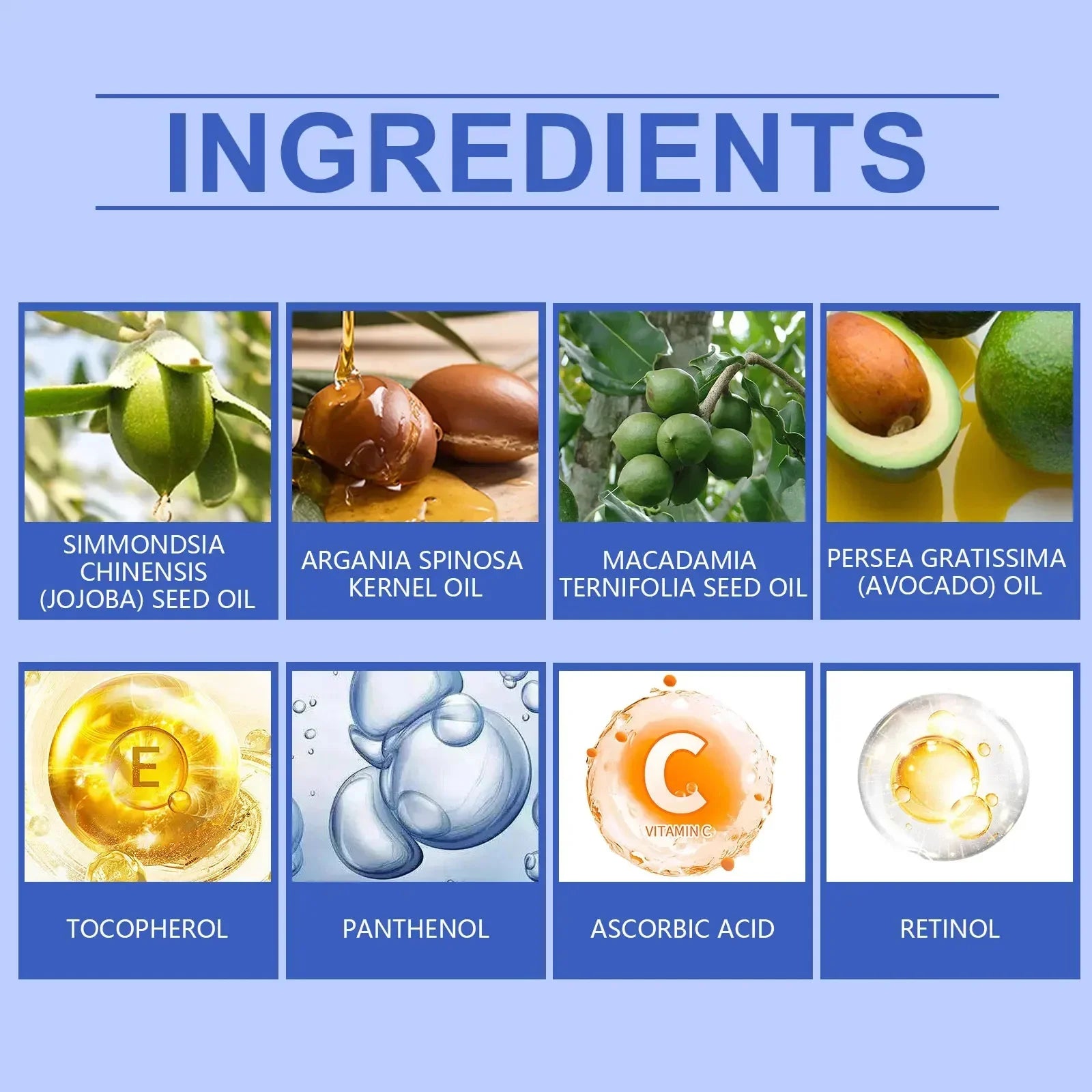 Cápsula mágica de vitamina para el cabello, aceite de queratina, restauración rápida del cabello, suave, brillante, hidratante profundo, productos para el cuidado del cabello del cuero cabelludo seco y rizado