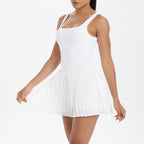 Mono Deportivo de Yoga Mujer | Ticotrendy Ropa Casual Fit Cuello Oblicuo sin Mangas