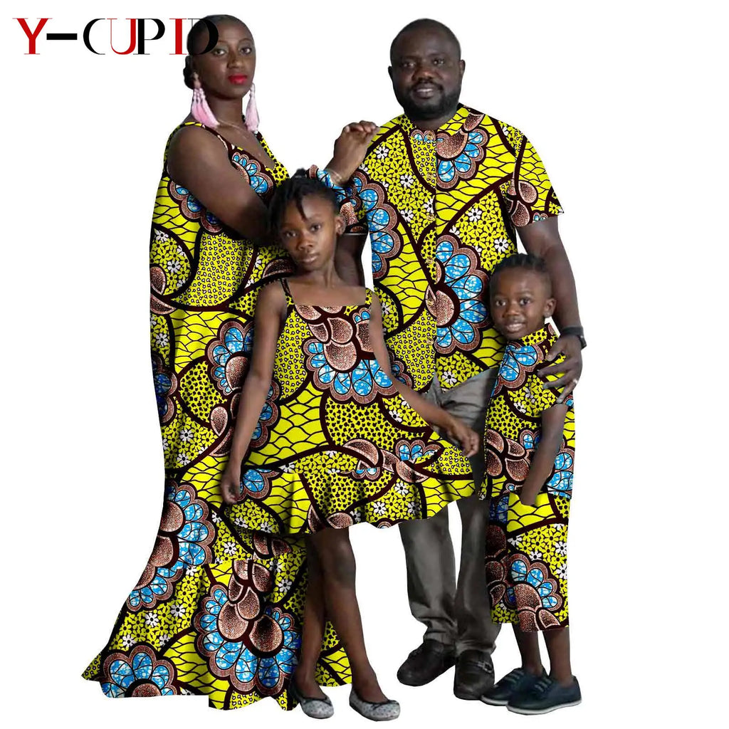 Vestido Dashiki Familiar Mujer Hombre Niños | Tico Trendy
