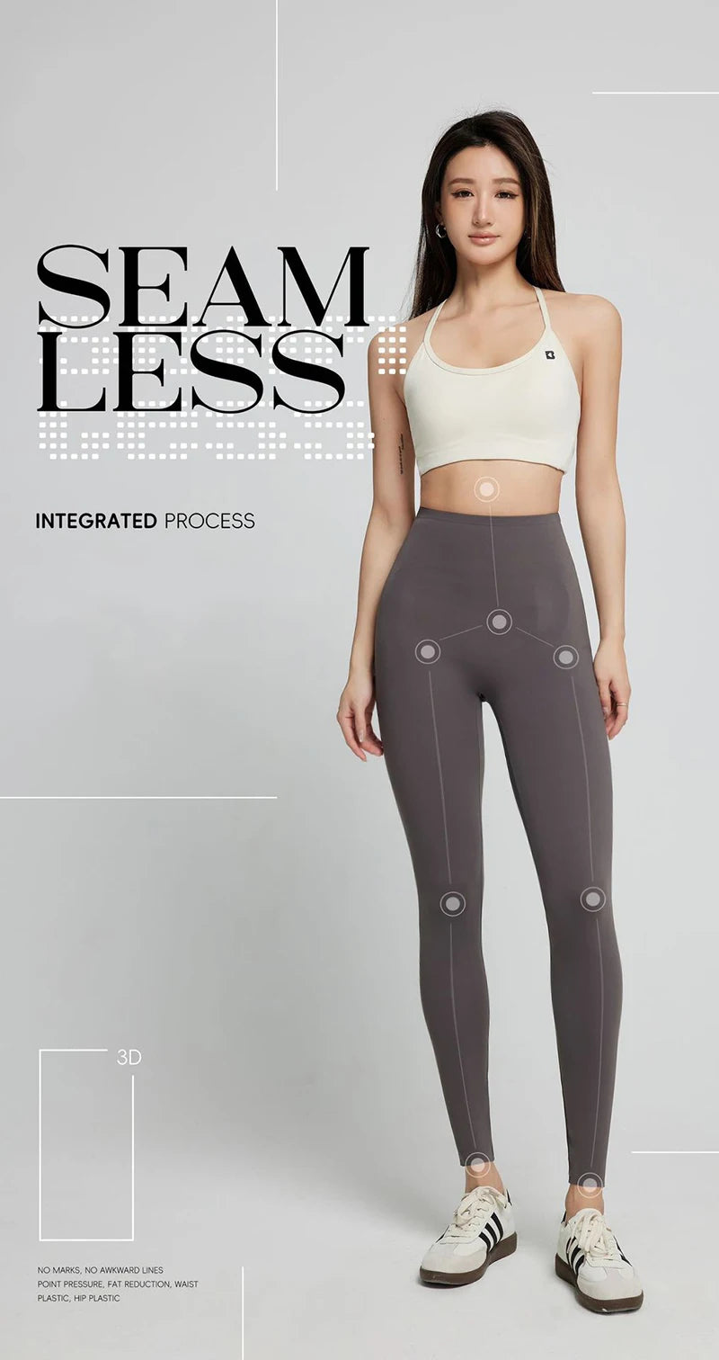 Leggings Piel Tiburón Shaping | Levantador Glúteos Micro Presión | Adelgazamiento Fitness P-V | Ticotrendy