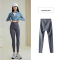 Leggings Piel Tiburón Curva 3D | Doble V Push Up Cintura Alta | Fitness Yoga Primavera | Ticotrendy