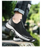 Mocasines Casuales Hombre | Malla Respirable Ligera Confort Estilo Tico | Talla Grande