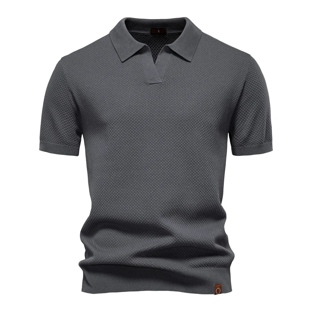 Polo Transpirable Elástico Hombre | Manga Corta Ligero Verano | Tallas S-XXL | Tico Trendy