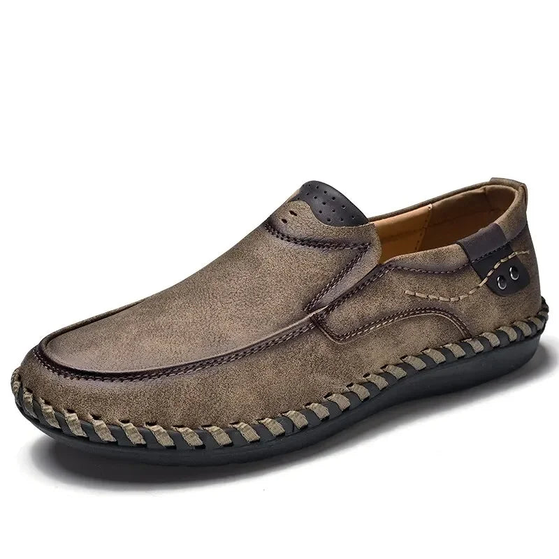 Mocasines Lujo Hombre ∣ Cuero Suave ∣ Zapatos Cómodos para Conducir