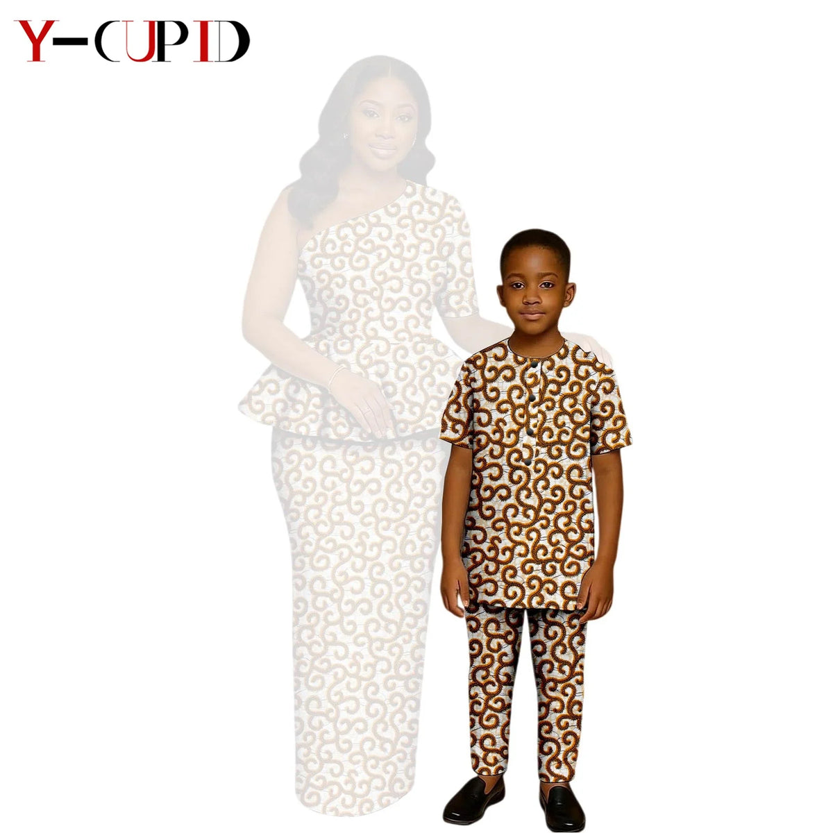 Vestido y Conjunto Dashiki Madre e Hijo | Tico Trendy
