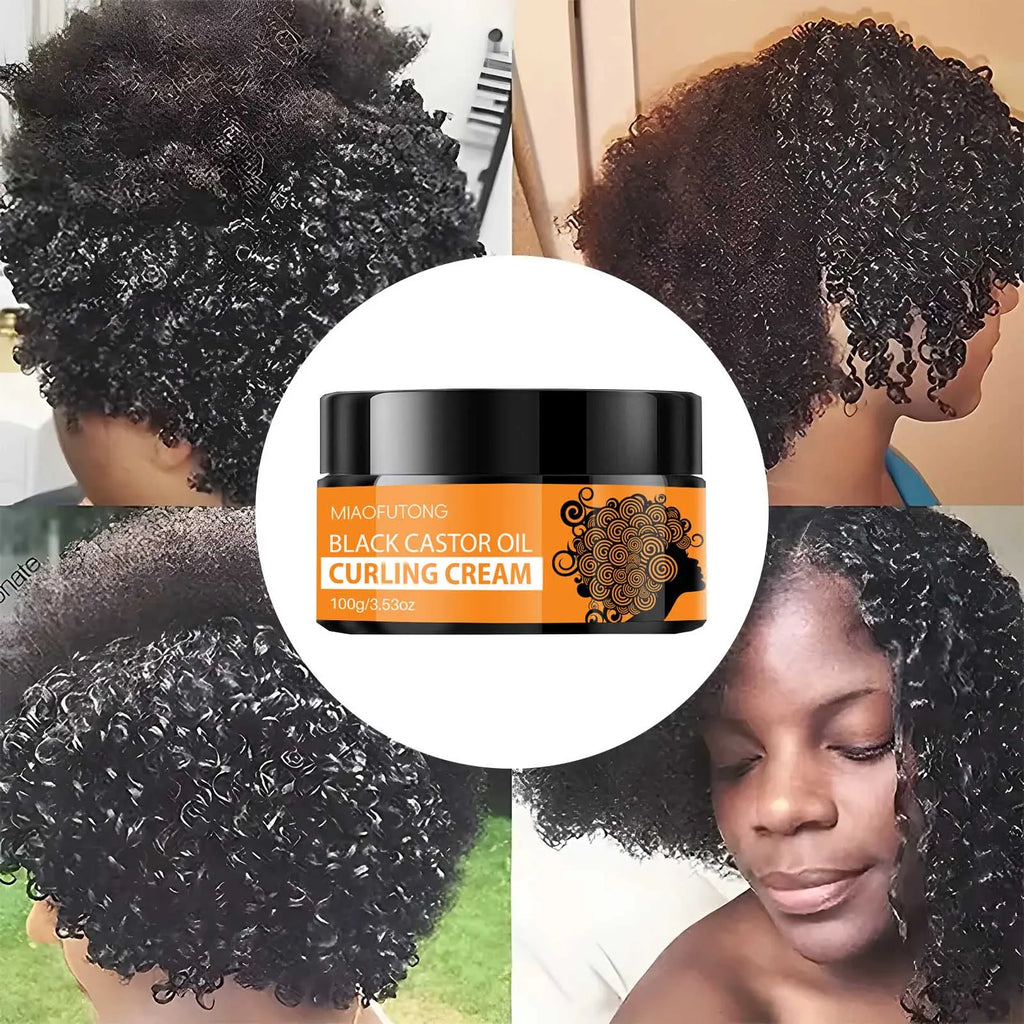 Aceite de Ricino Negro | Hidrata y Define Rizos | Repara Cabello Seco y Enredos