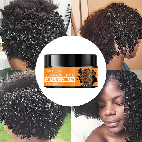 Aceite de Ricino Negro | Hidrata y Define Rizos | Repara Cabello Seco y Enredos