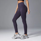 Pantalones de Yoga Cintura Alta | Sin Costuras y Elásticos | Control de Abdomen | Tico Trendy