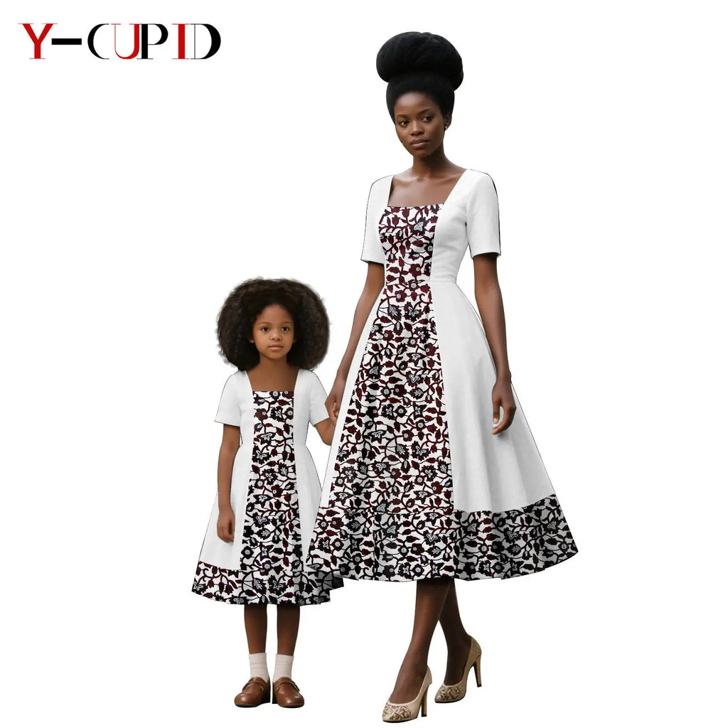 Vestido Princesa Patchwork Madre e Hija | Tico Trendy